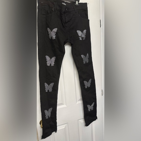 Outsiderz Btfly Denim Men jeans are a size 38. - Picture 1 of 6